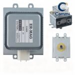 E3400K water cooled microwave magnetron 1.25kw