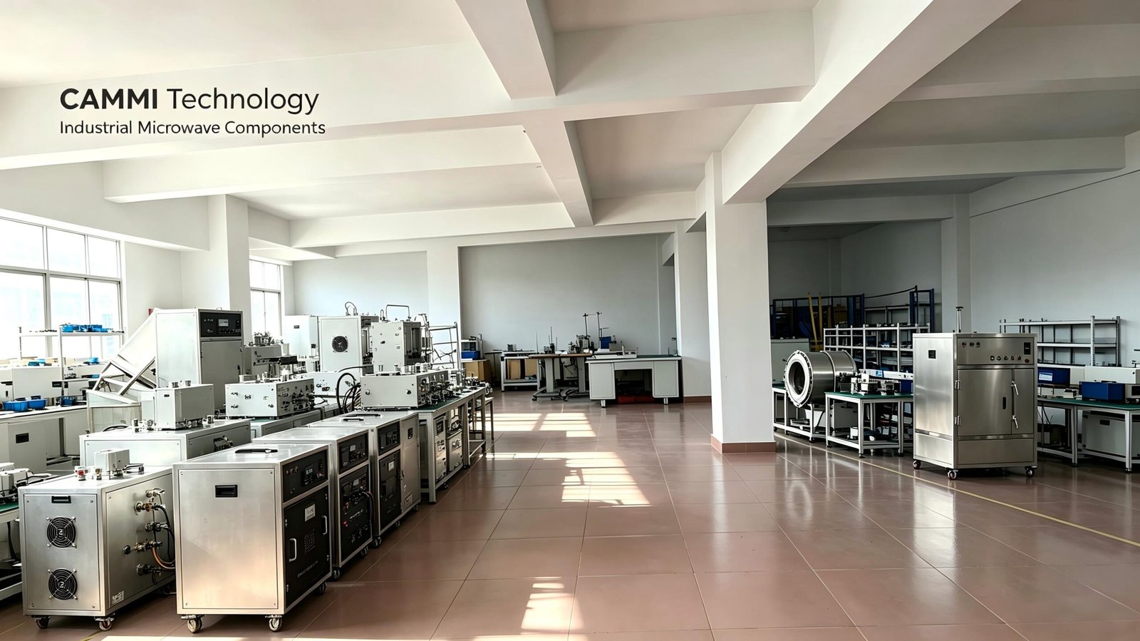 CAMMI factory for industrial microwave components