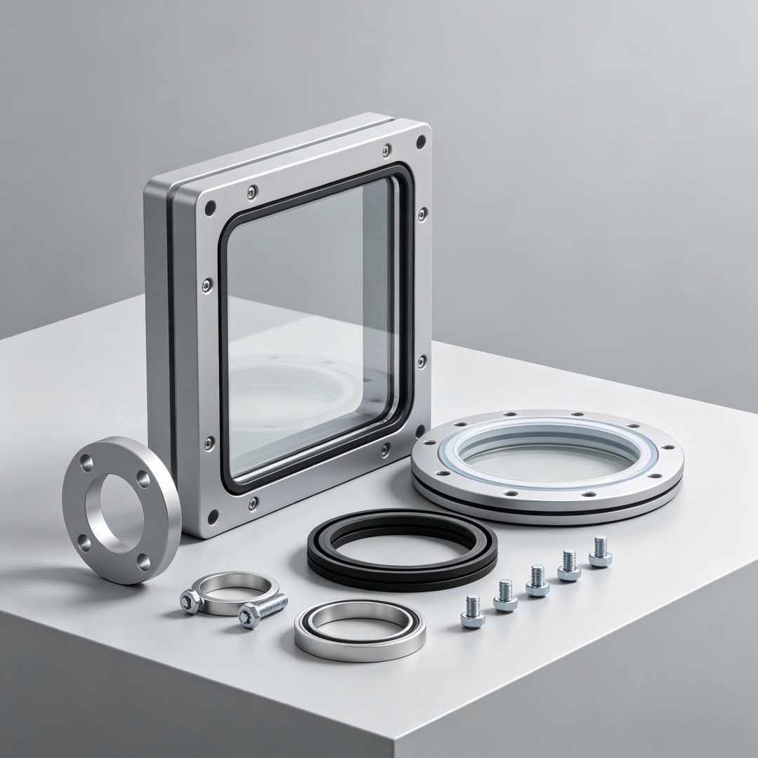 波导压力窗口 Waveguide Pressure Window, Microwave Waveguide Components - Image 1