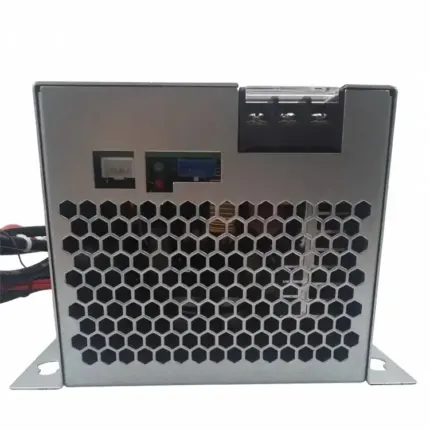 WepeX 1000BX microwave power supply rear view cooling vent and interface terminal