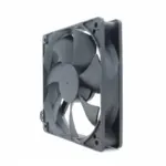 Angled view HD12038EH2B 120x38mm 220V cooling fan